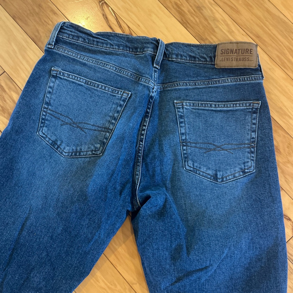 Levi Strauss Signature Mens Jeans Athletic Fit - Picture 9 of 12